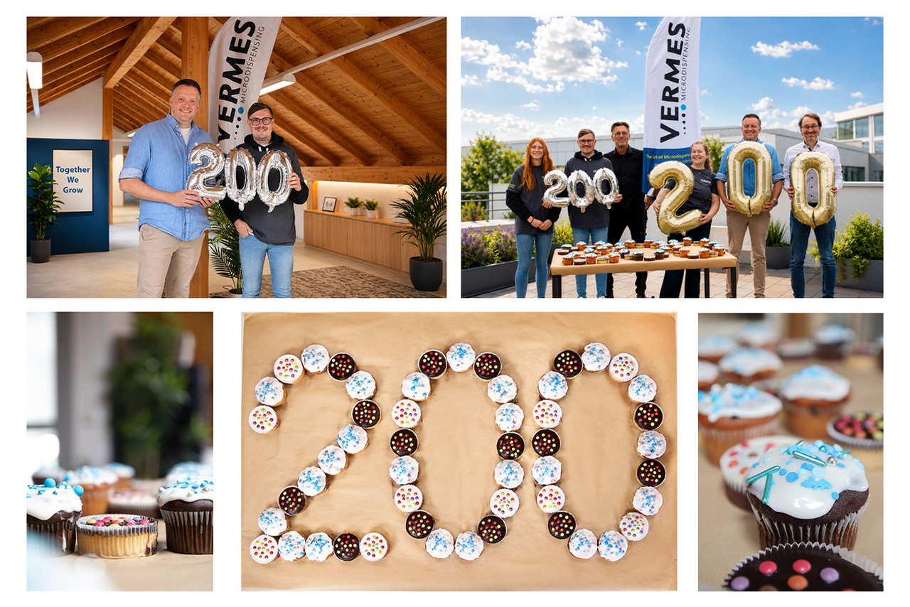 [Translate to Chinese:] Celebrating 200th employee
