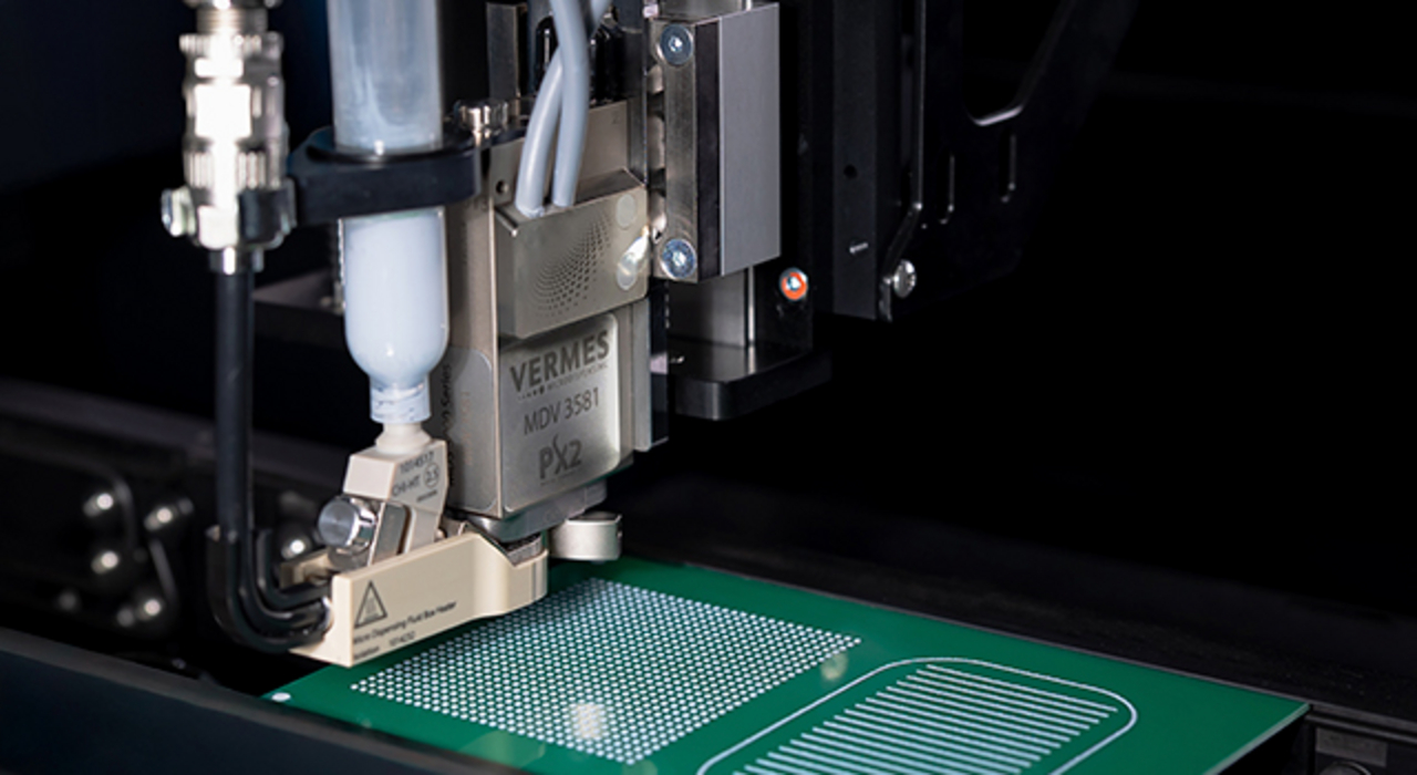[Translate to Chinese:] Solder paste application